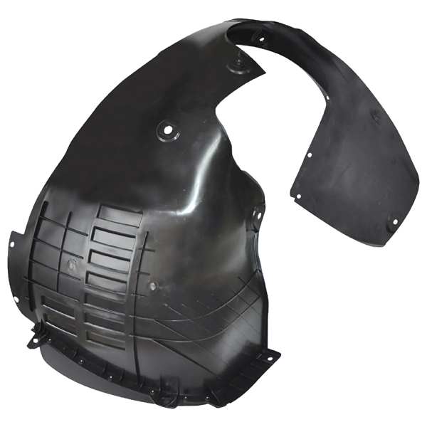 Plastic wheel housing